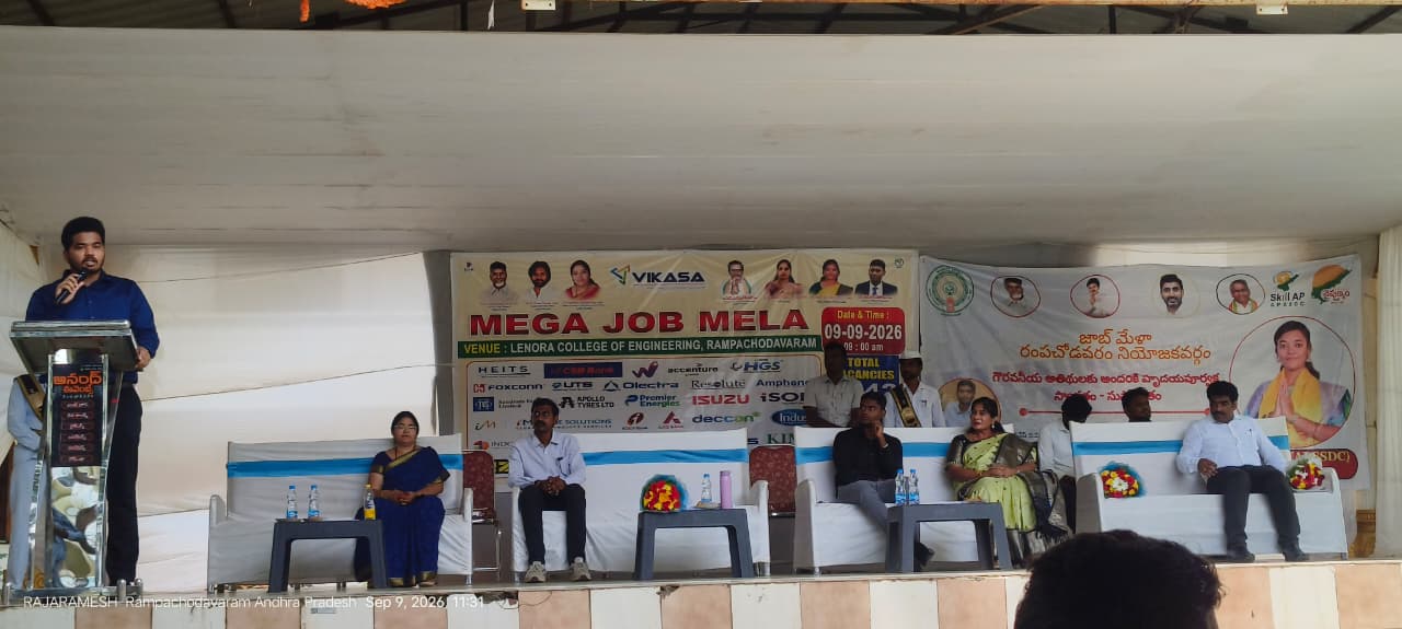 MEGAJOBMELA@RAMPACHODAVARAM 