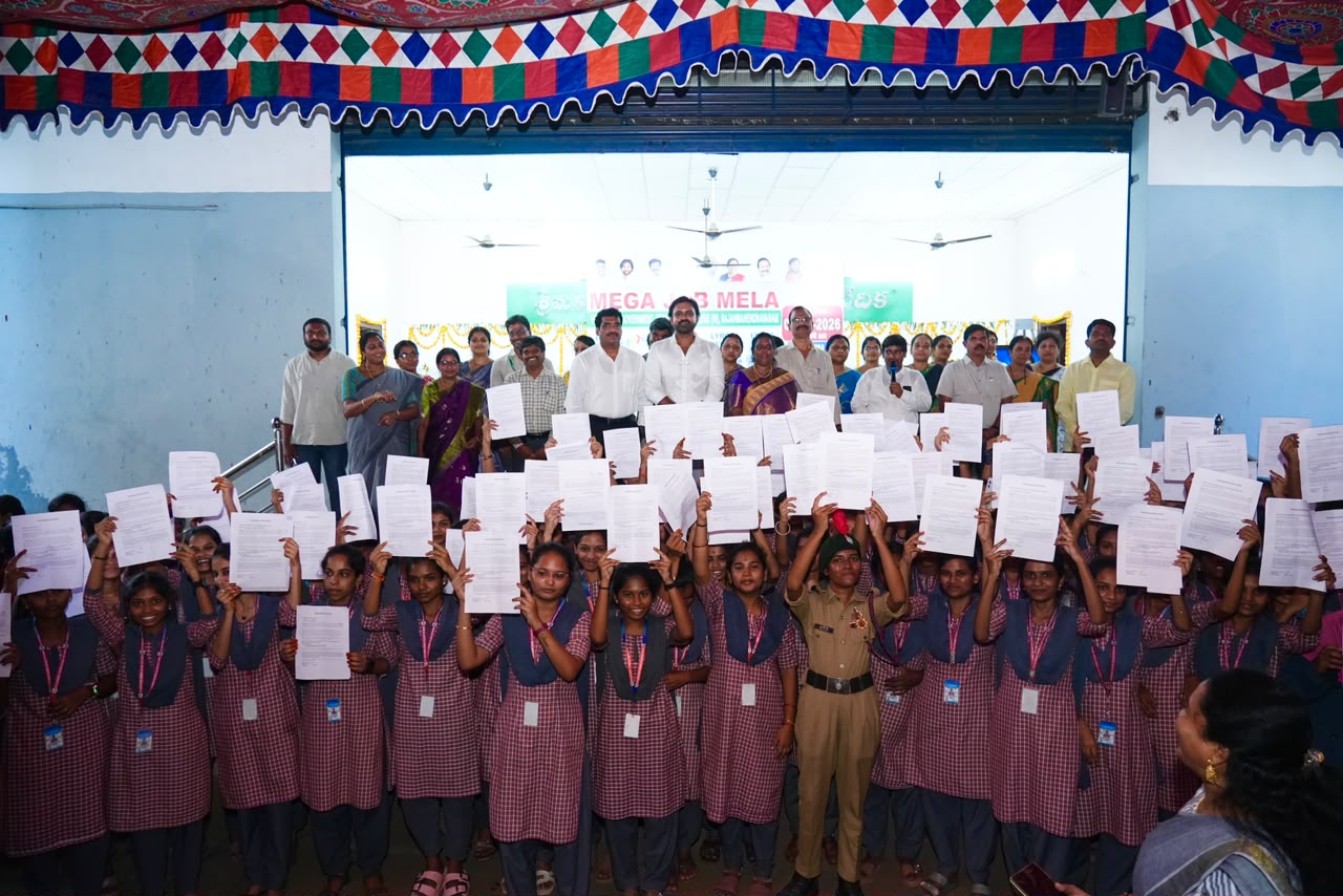 MEGA JOBMELA  AT RAJAHMUNDRY